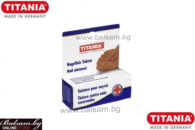 TITANIA GERMANY 5326, TИНКТУРА-ОМЕКОТИТЕЛ ЗА ВПИТИ НОКТИ, ТИТАНИЯ ГЕРМАНИЯ 5326