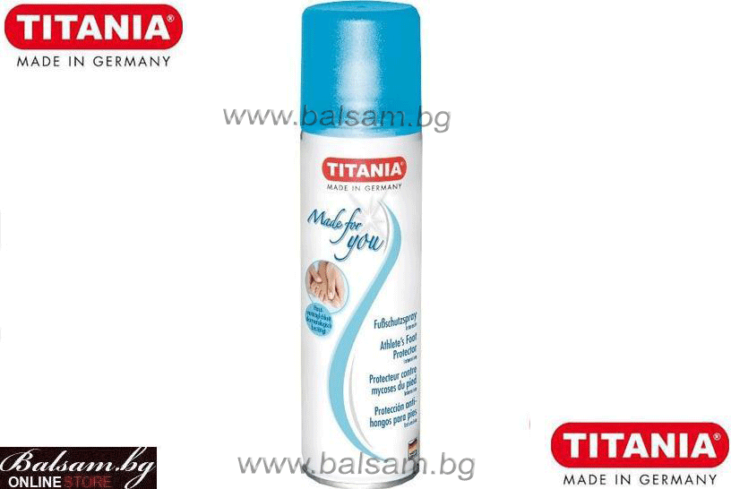 TITANIA GERMANY 5333, ИНТЕНЗИВЕН ДЕЗОДОРАНТ ЗА КРАКА 200 мл., ТИТАНИЯ ГЕРМАНИЯ 5333